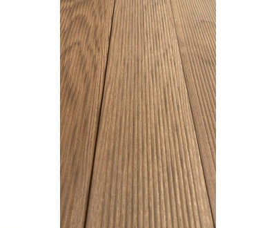 Термированная террасная доска из клёна натур 135 мм