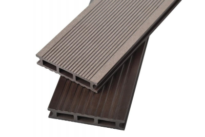 Террасная доска "Deckado" (ТЕМНО-КОРИЧНЕВЫЙ)